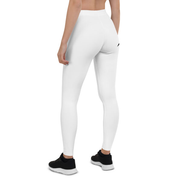 Pure White Sunstar Leggings - Image 3