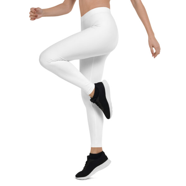 Pure White Sunstar Leggings