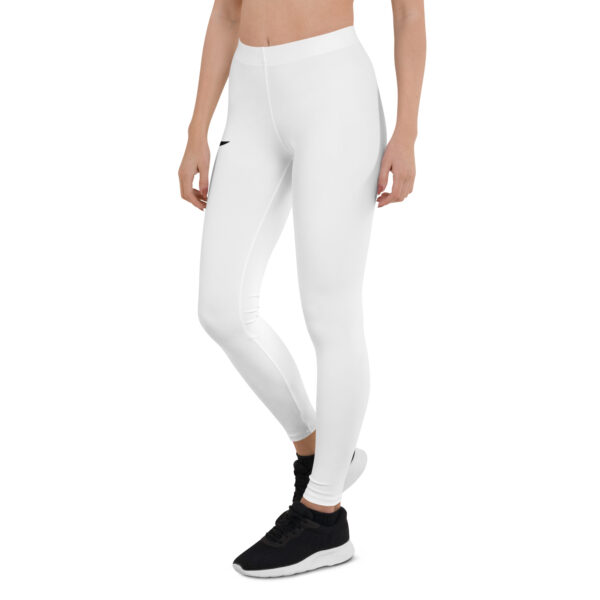 Pure White Sunstar Leggings - Image 4