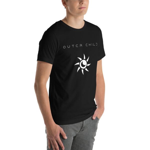 Infinite Black Unisex T-Shirt (Bold Edition) - Image 6